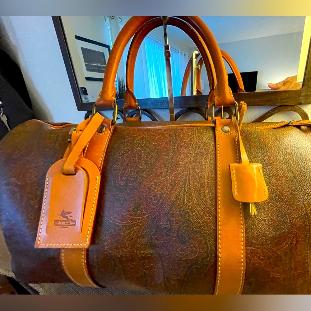 Etro duffel bag